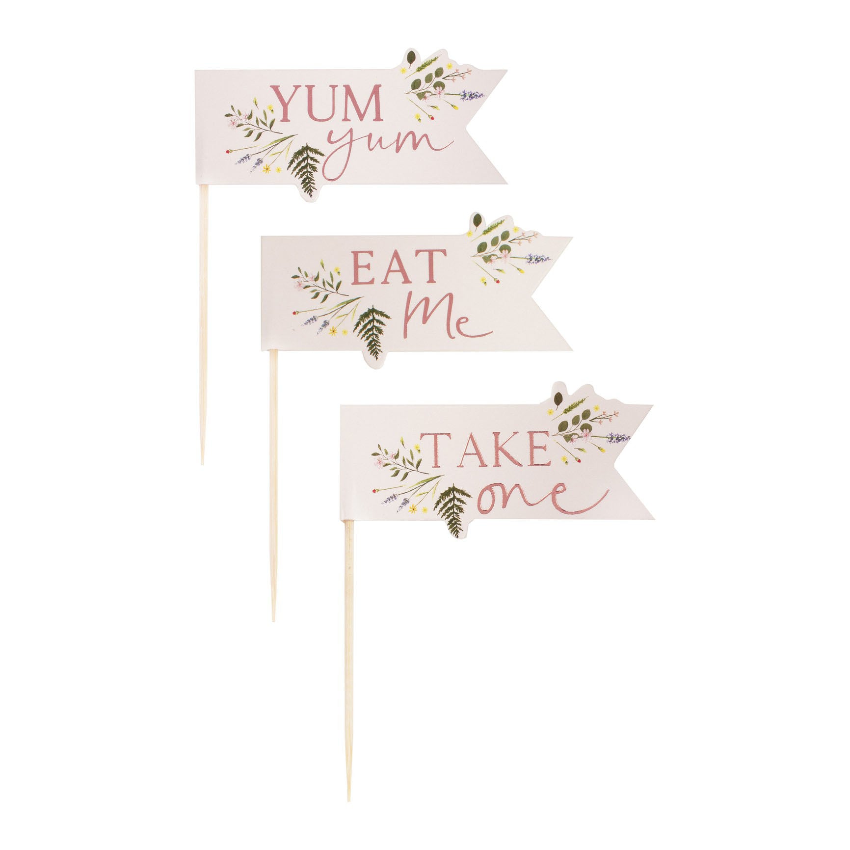 Afternoon Tea Cupcake Toppers 12pcs