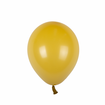 Mustard Fashion Latex Balloon 5in 100pcs