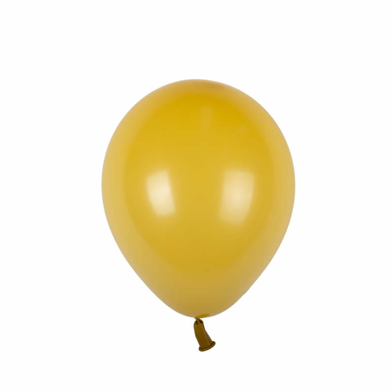Mustard Fashion Latex Balloon 5in 100pcs