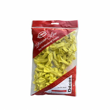 Lemon Macaron Fashion Latex Balloon 5in 100pcs