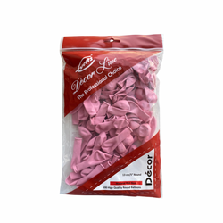 Pink Rose Macaron Fashion Latex Balloon 5in 100pcs