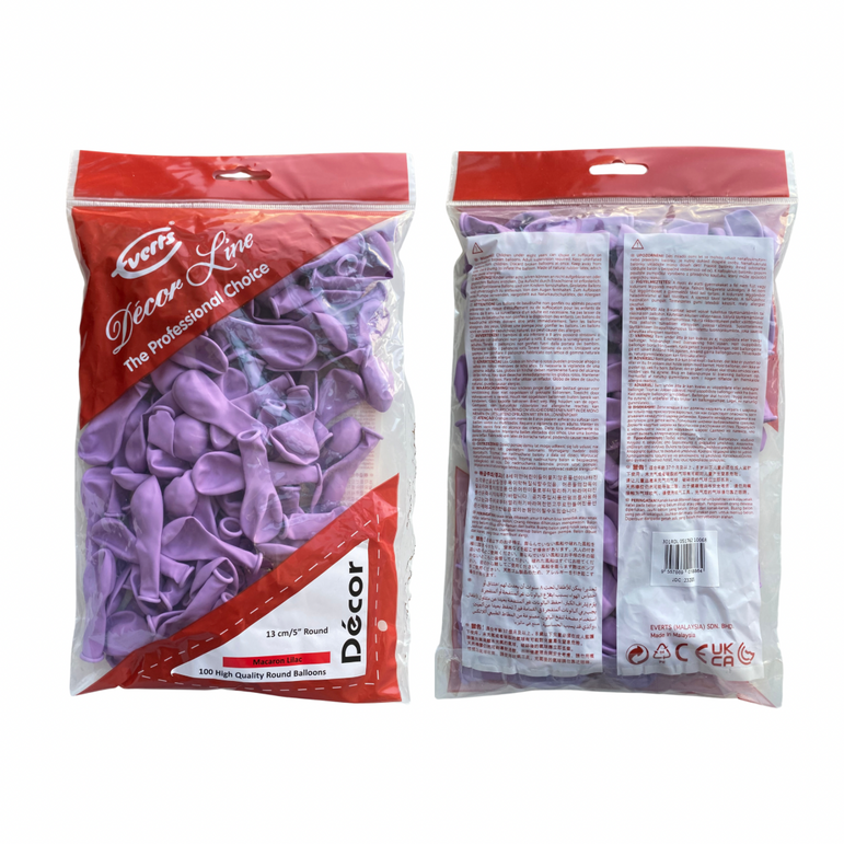 Lilac Macaron Fashion Latex Balloon 5in 100pcs