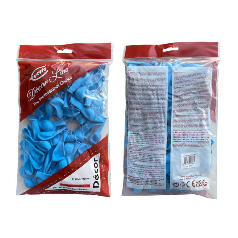 Sky Blue Macaron Fashion Latex Balloon 5in 100pcs