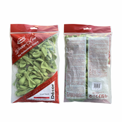 Pistachio Macaron Fashion Latex Balloon 5in 100pcs