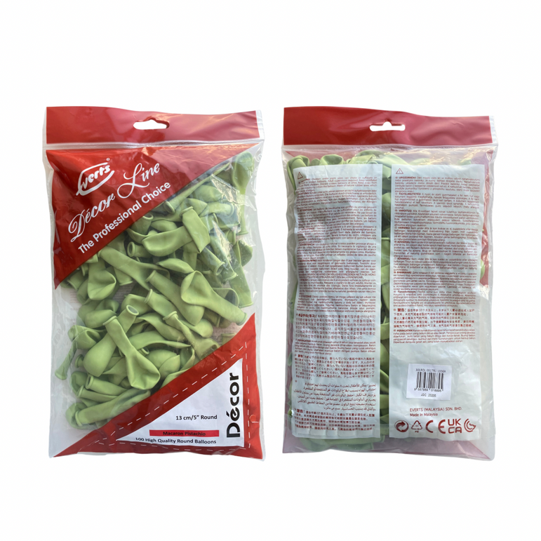 Pistachio Macaron Fashion Latex Balloon 5in 100pcs