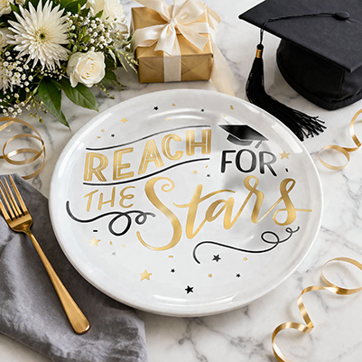Graduation Tableware -party centre