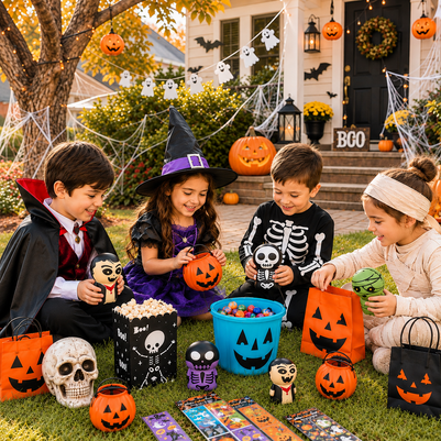 Halloween Favors & Bags -party centre