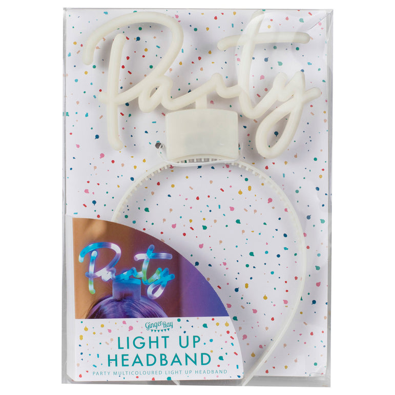 Light Up Multi Colours Party Headband