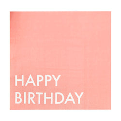 Mix It Up Brights Happy Birthday Paper Napkins 16pcs