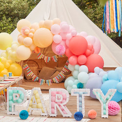 Mix It Up Party Balloon Mosaic Stand Decoration