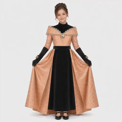 Disney Golden Princess Belle Prestige Dress Up Costume