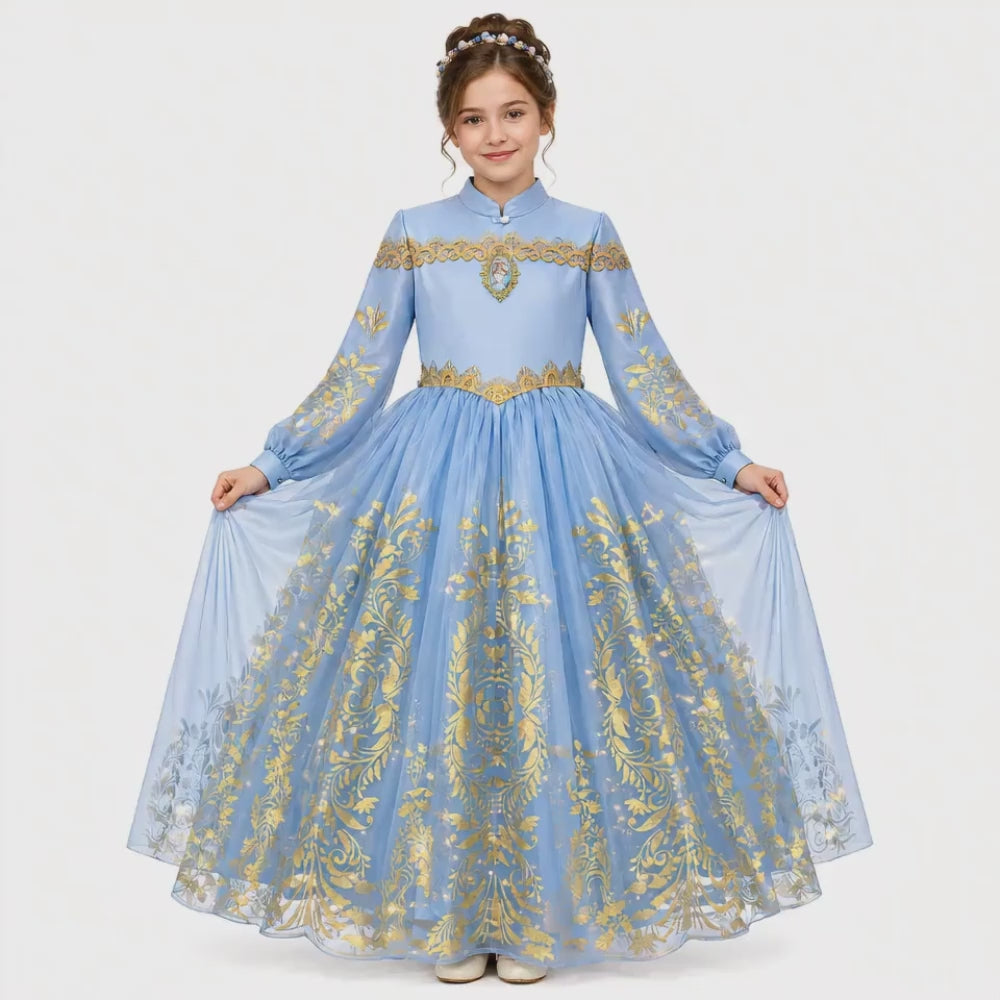 Shop Official Disney Golden Princess Cinderella Prestige Dress Up Costume