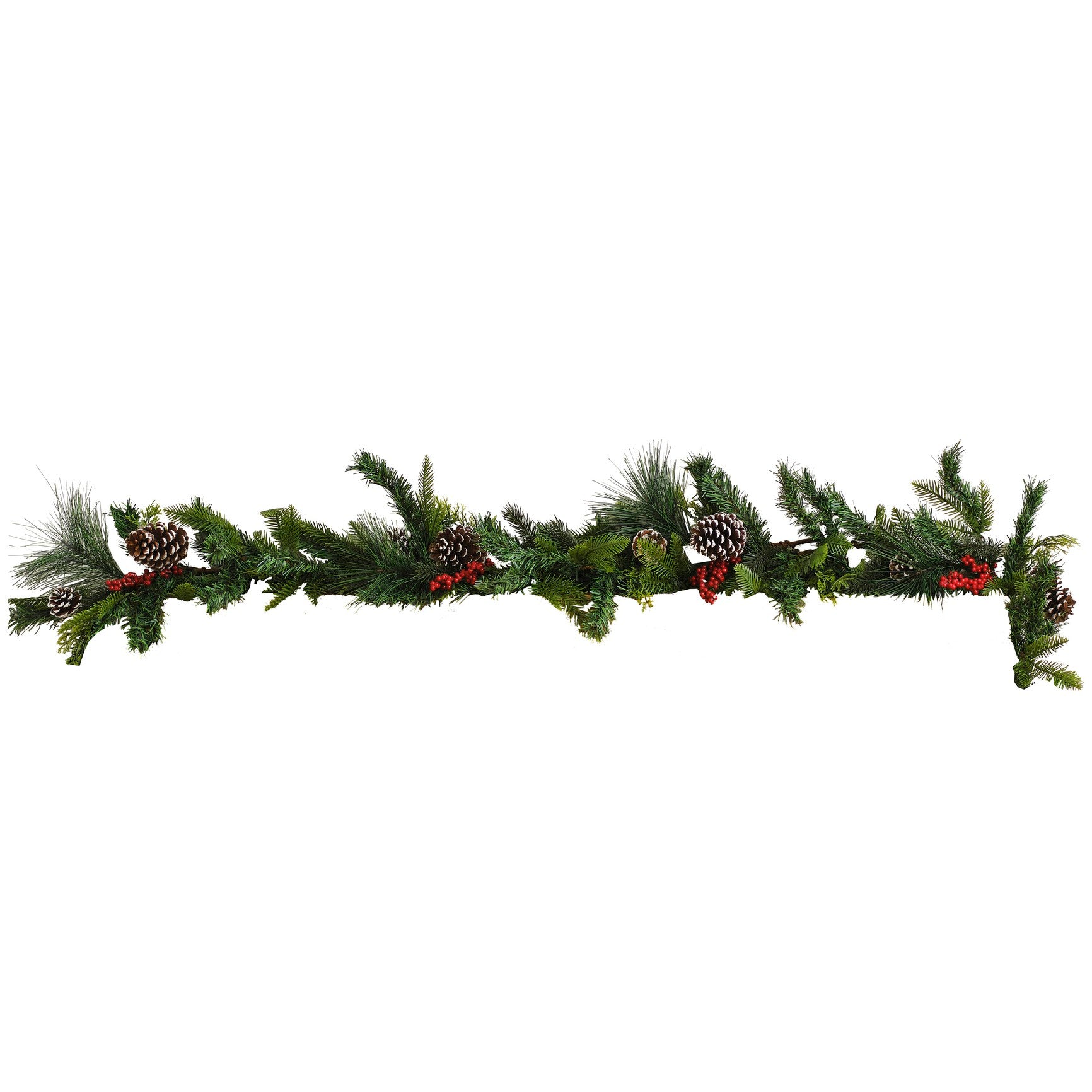 Foliage and Berries Christmas Garland Decorations