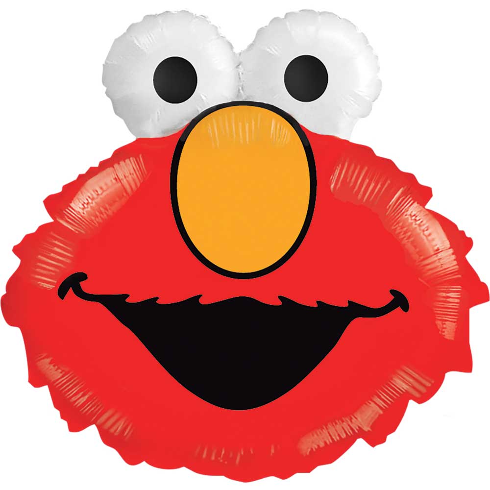 Elmo Head Supershape Balloon 20in Balloons & Streamers - Party Centre