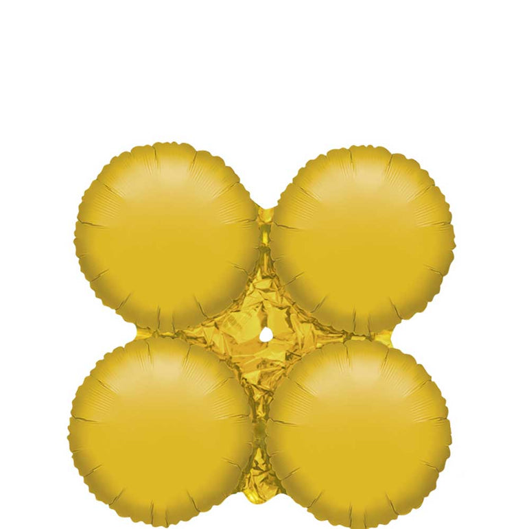 Metallic Gold Small MagicArch Balloon 16in Balloons & Streamers - Party Centre