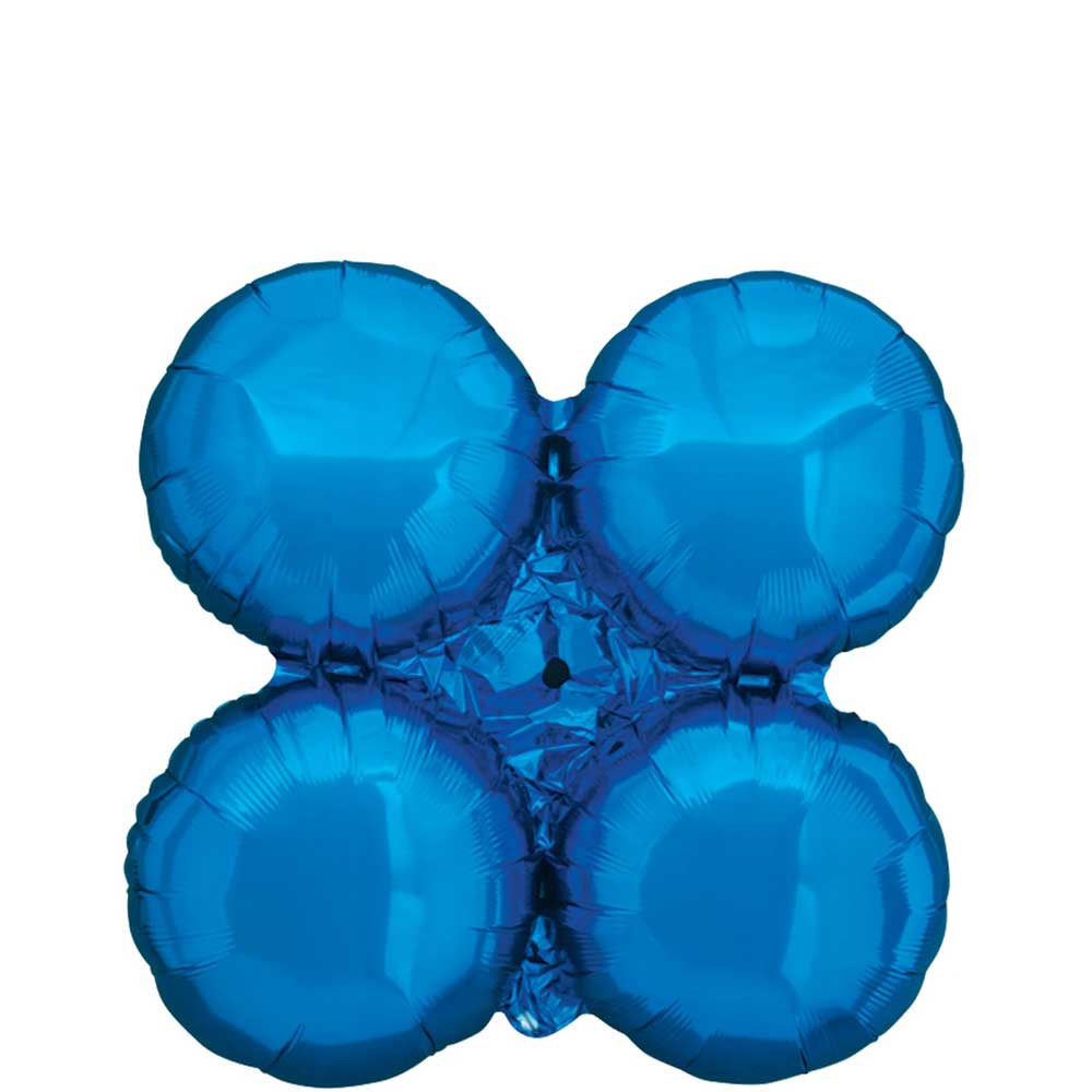 Metallic Blue Small MagicArch Balloon 16in Balloons & Streamers - Party Centre