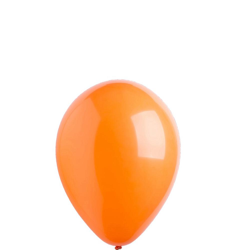 Tangerine Standard Latex Balloons 5in, 100pcs Balloons & Streamers - Party Centre