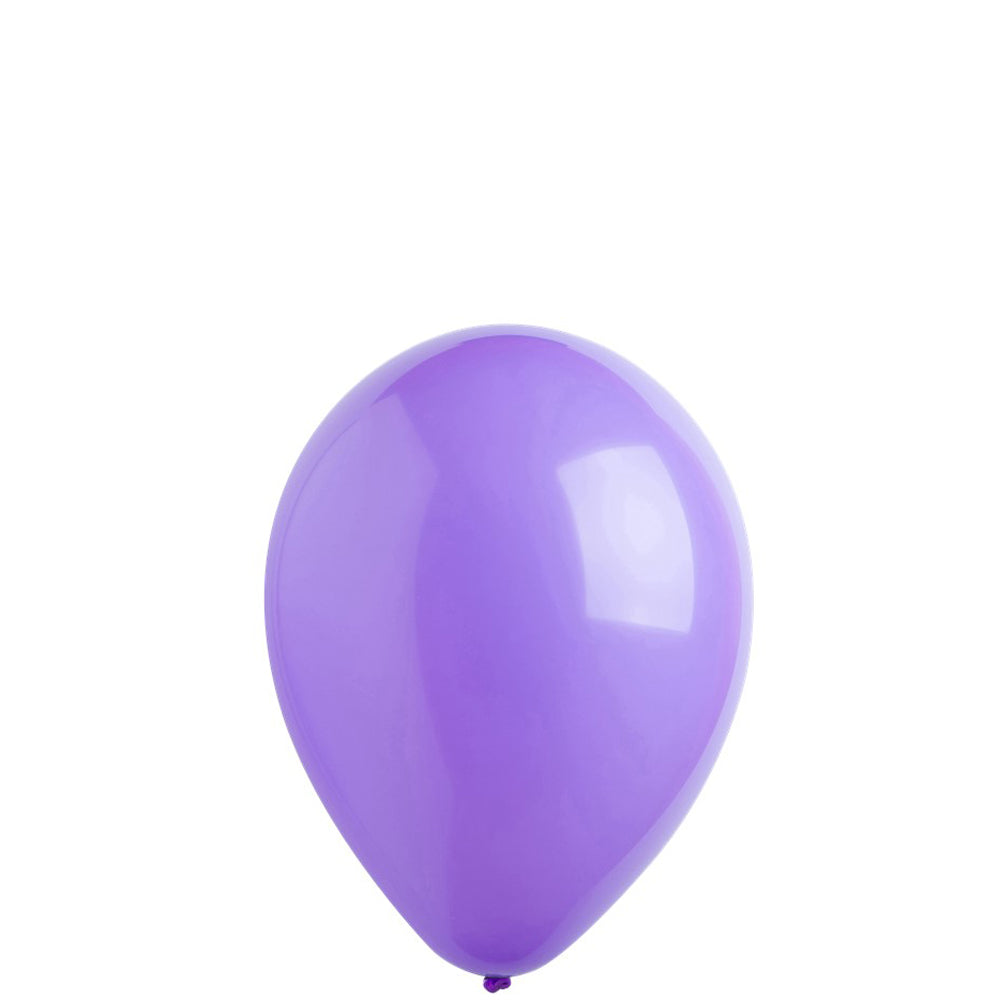 New Purple Standard Latex Ballooons 5in, 100pcs Balloons & Streamers - Party Centre
