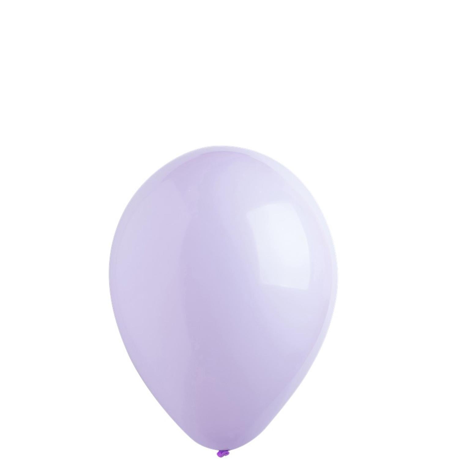 Lavender Fashion Latex Balloons 5in, 100pcs Balloons & Streamers - Party Centre