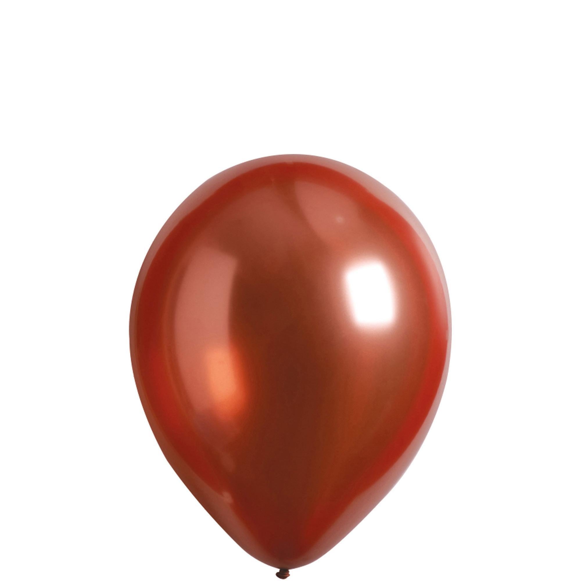 Rose Copper Satin Latex Balloon 5in, 100pcs Balloons & Streamers - Party Centre