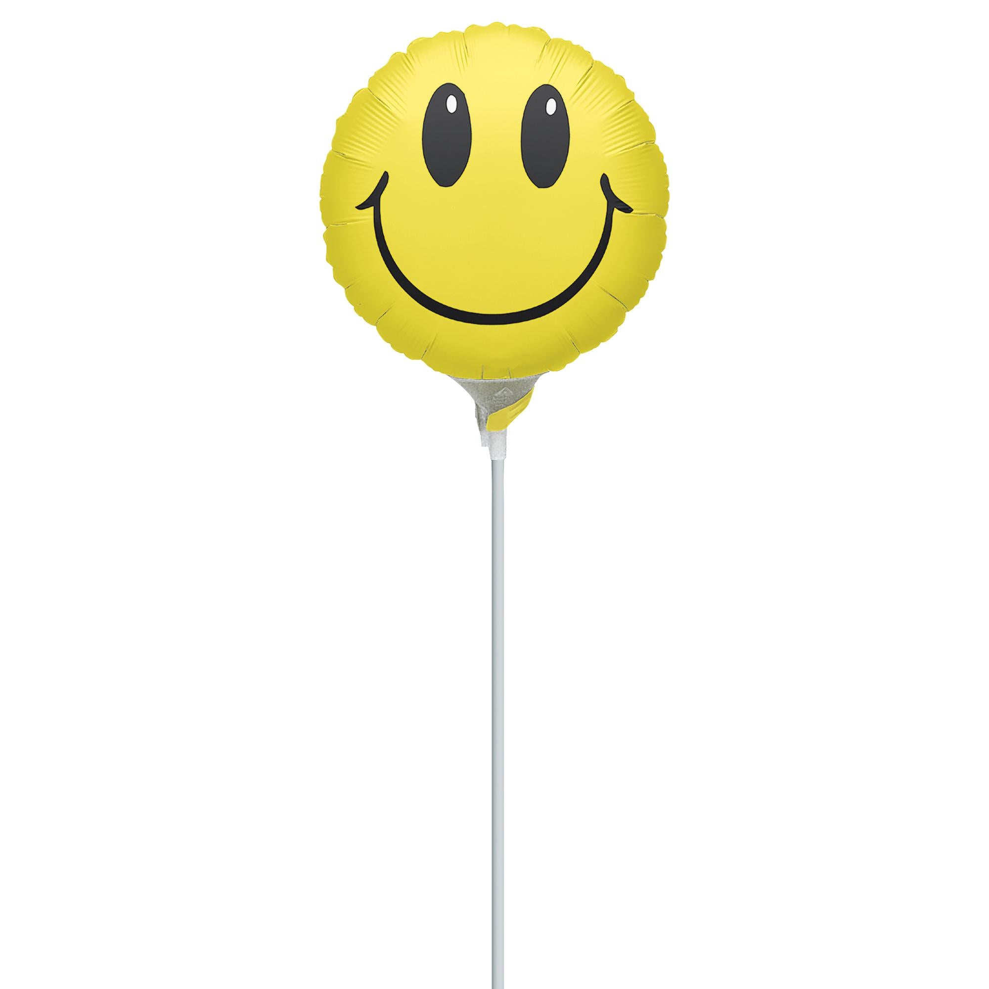 Smile Foil Balloon 9in Balloons & Streamers - Party Centre