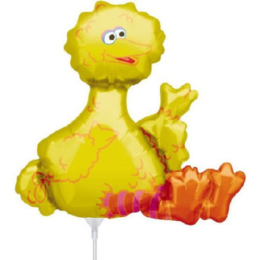 Big Bird Mini Shape Balloon Balloons & Streamers - Party Centre