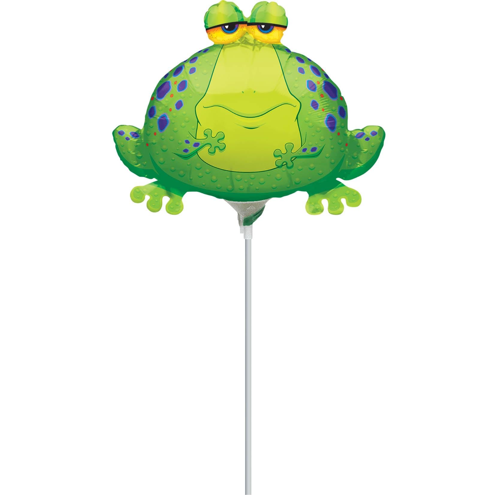 Big Bullfrog Mini Shape Balloon Balloons & Streamers - Party Centre