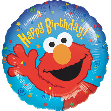 Elmo Birthday Foil Balloon 18in Balloons & Streamers - Party Centre