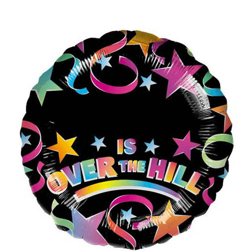 Over The Hill Personalized Foil Balloon 18in Balloons & Streamers - Party Centre