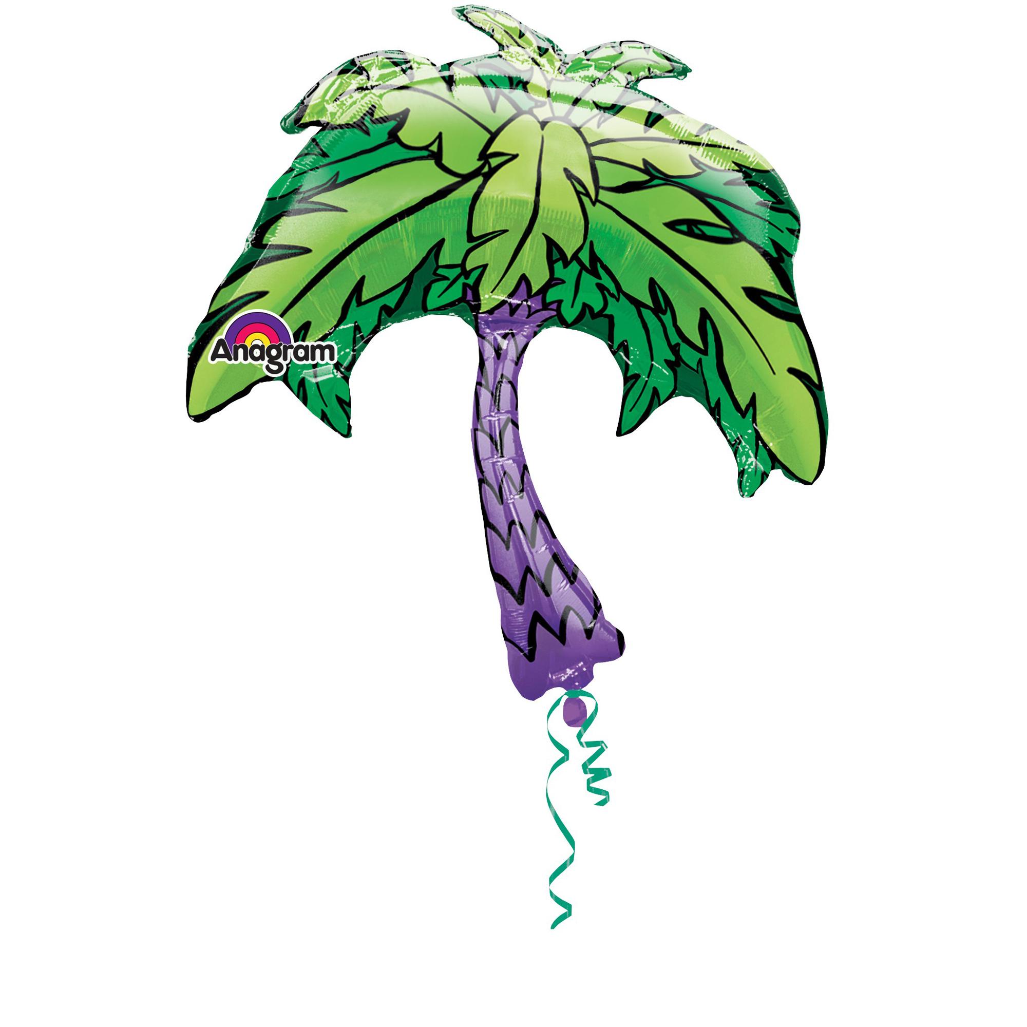 Palm Tree Foil Balloon 29 x 33in Balloons & Streamers - Party Centre