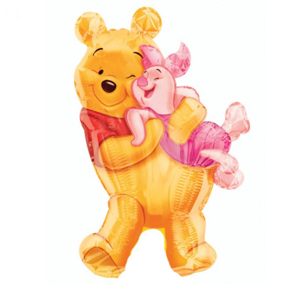Big Pooh Hug Mini Shape Balloon 9in Balloons & Streamers - Party Centre
