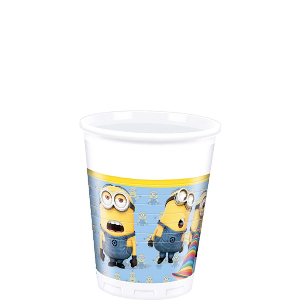 Lovely Minions Plastic Cups 7oz, 8pcs Printed Tableware - Party Centre