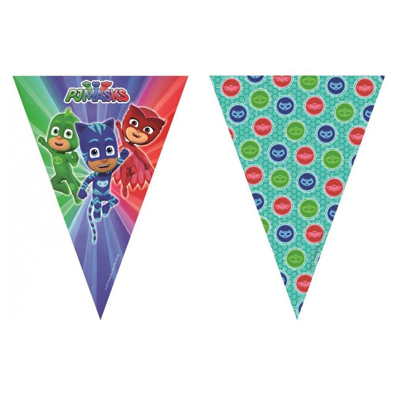 PJ Masks Flag Banner Decorations - Party Centre