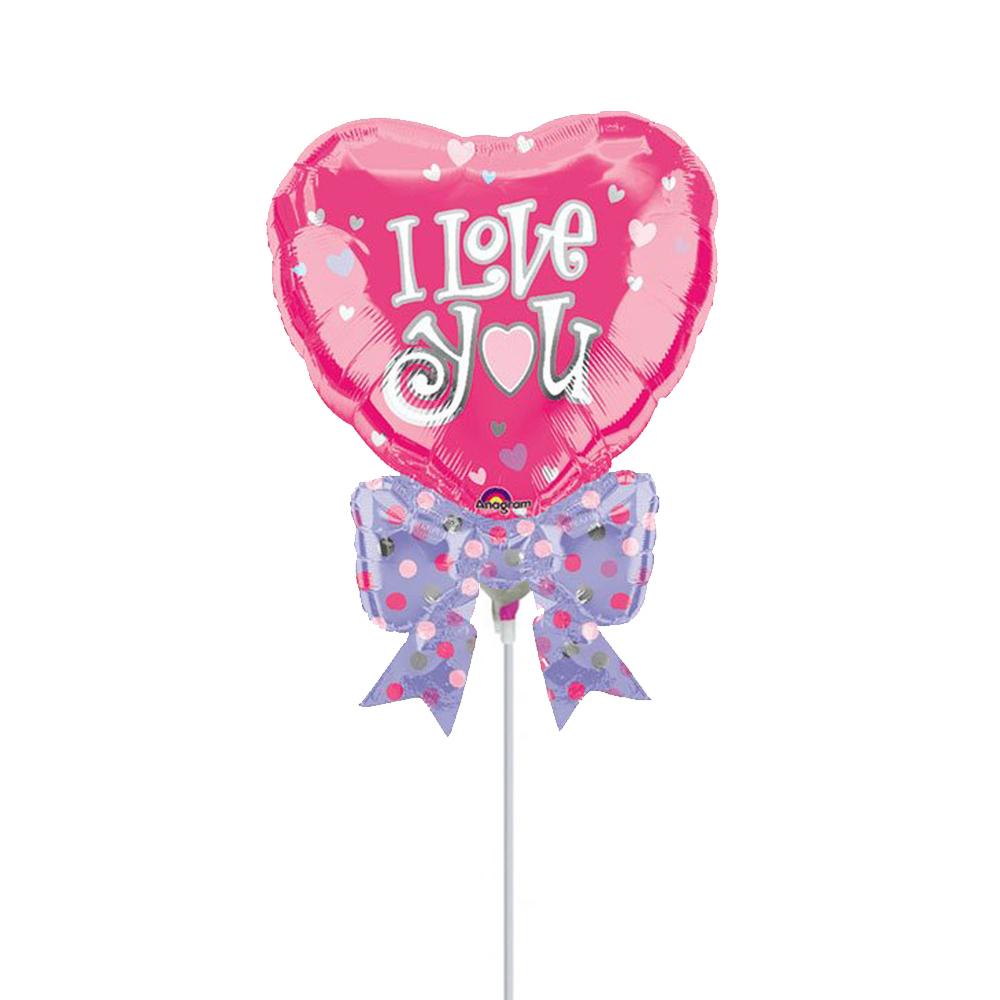 Simply Said Love Heart Mini Shape Balloon Balloons & Streamers - Party Centre
