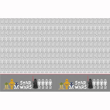 Star Wars Paper Cut Disney Plastic Tablecover 120x180cm Printed Tableware - Party Centre