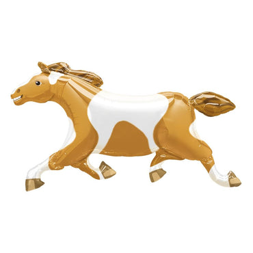 Painted Pony Foil Balloon 41 x 23in Balloons & Streamers - Party Centre