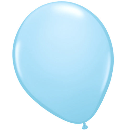 Standard Light Blue Latex Balloons 50pcs Balloons & Streamers - Party Centre