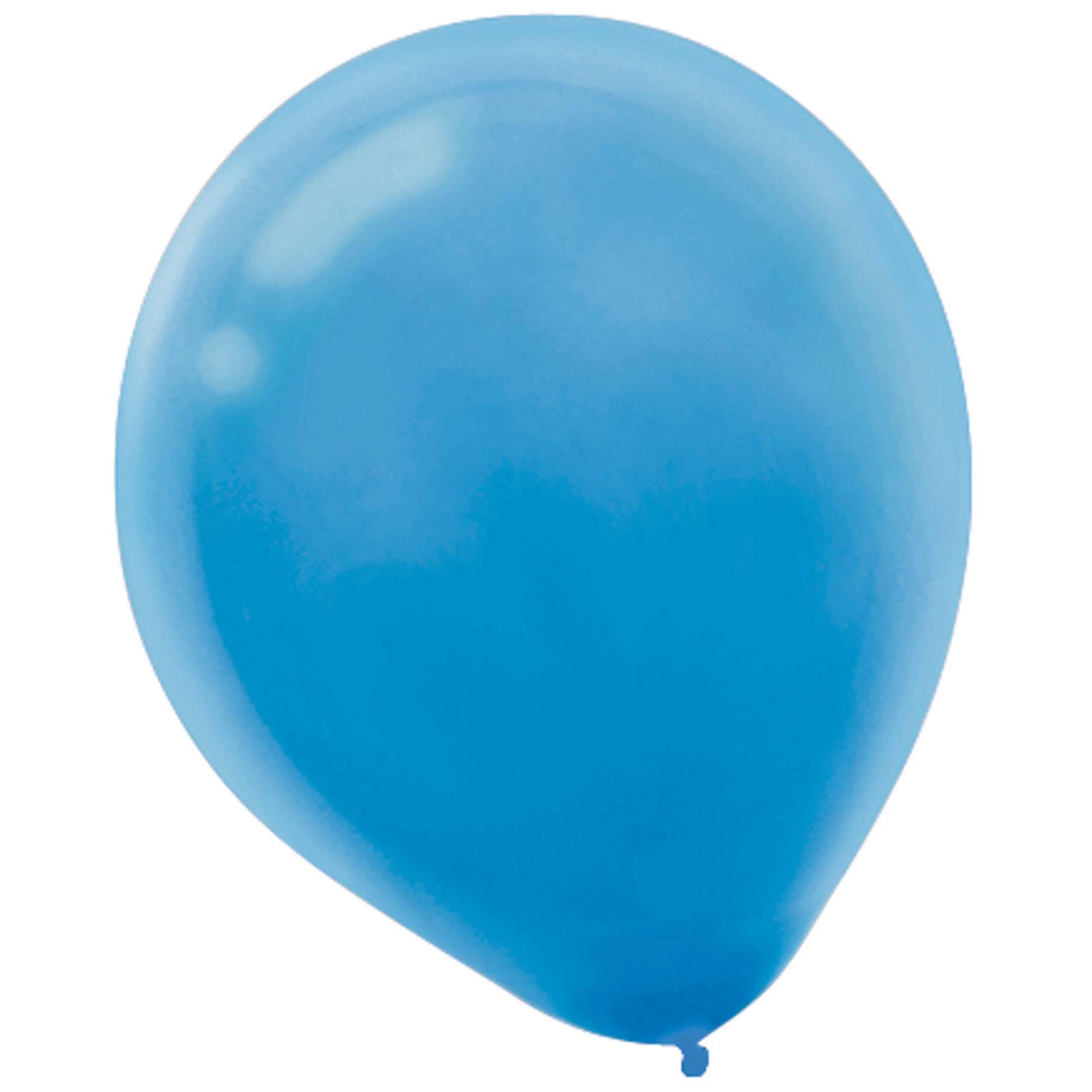 Standard Powder Blue Latex Balloons 12in, 50pcs Balloons & Streamers - Party Centre