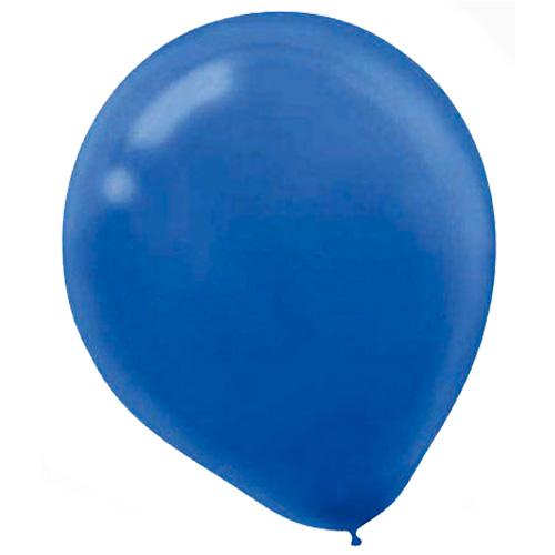 Standard Blue Latex Balloons 50pcs Balloons & Streamers - Party Centre