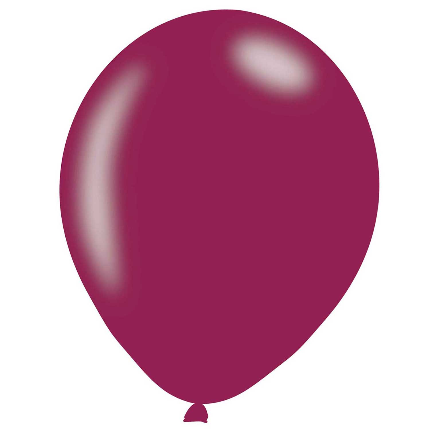 Metallic Burgundy Latex Balloons 50pcs Balloons & Streamers - Party Centre