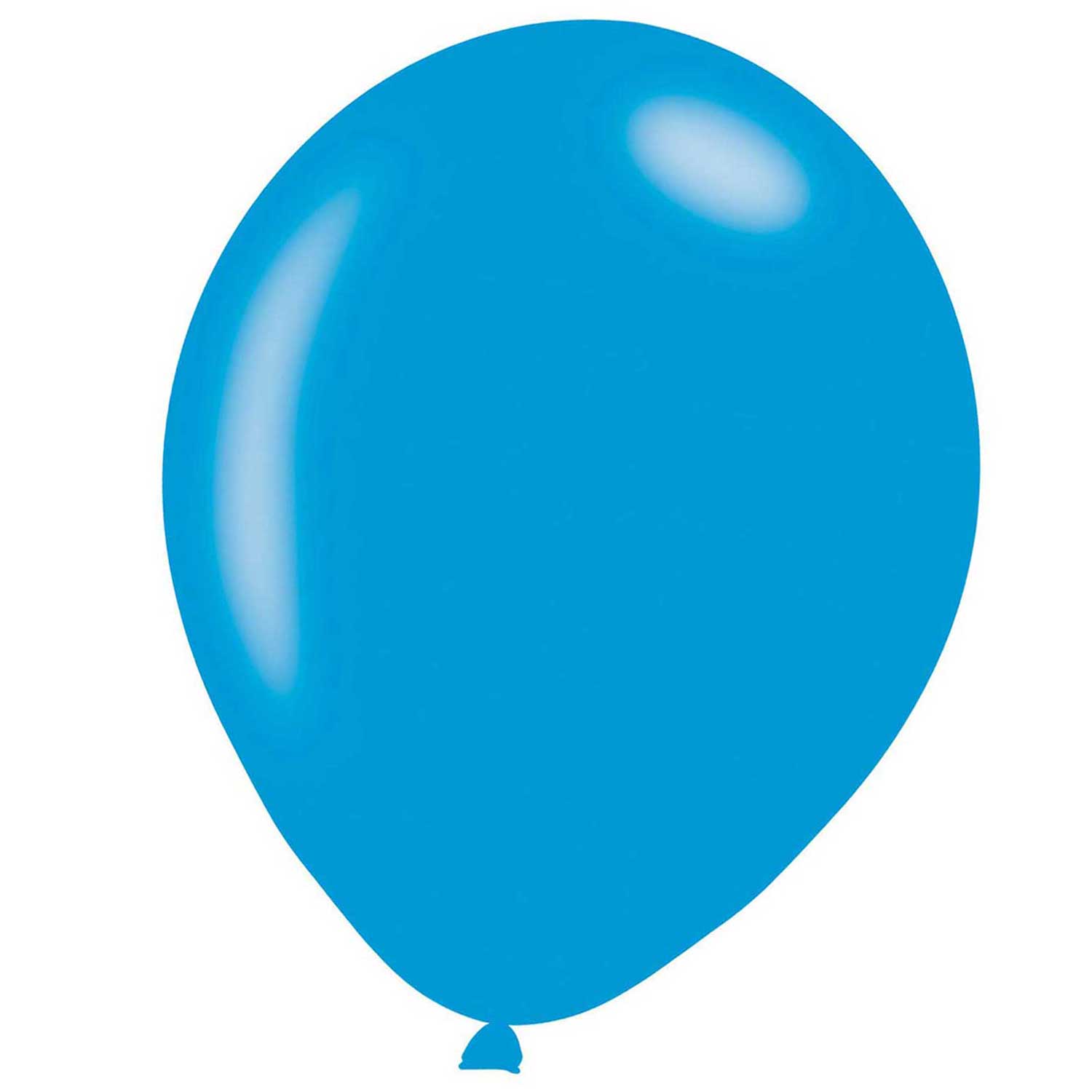 Metallic Blue Latex Balloons 50pcs Balloons & Streamers - Party Centre