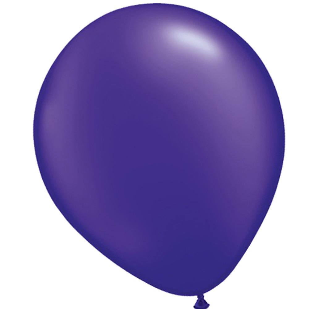 Pearl Violet Latex Balloons 50pcs Balloons & Streamers - Party Centre