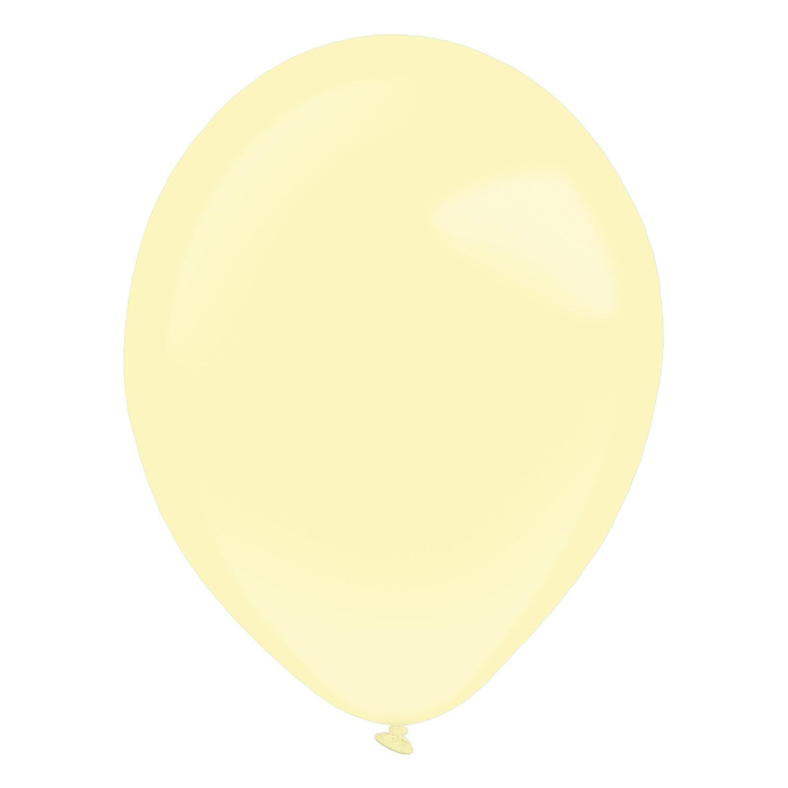 Vanilla Cream Fashion Latex Balloons 11in, 50pcs Balloons & Streamers - Party Centre