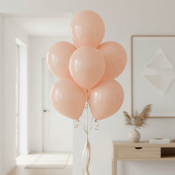 Blush Fashion Latex Balloons 11in, 50pcs Balloons & Streamers - Party Centre
