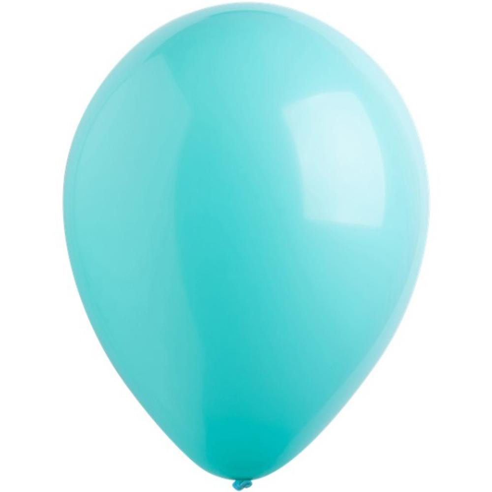 Robins Egg Blue Fashion Latex Balloons 11in, 50pcs Balloons & Streamers - Party Centre