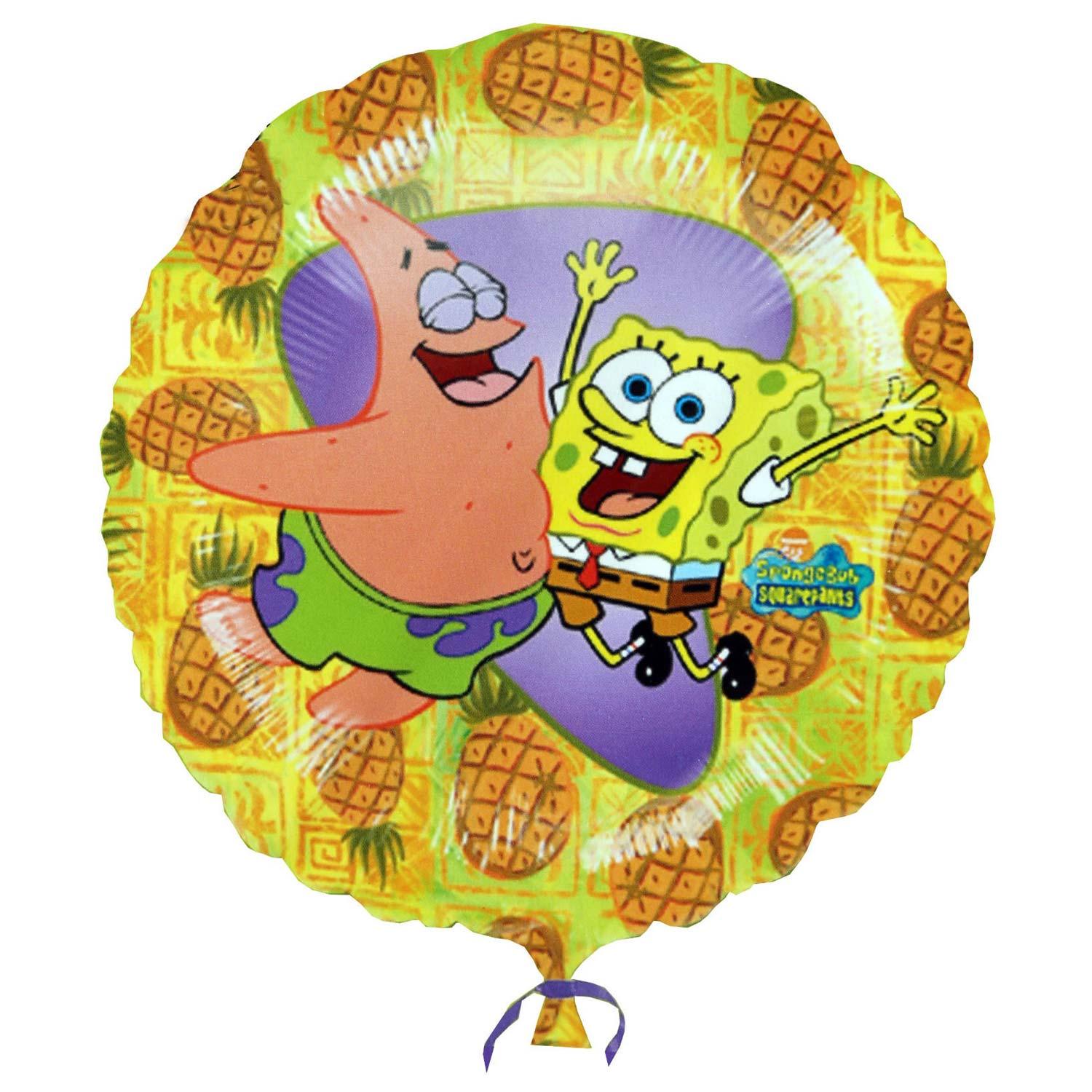 SpongeBob Character Foil Balloon 18in Balloons & Streamers - Party Centre
