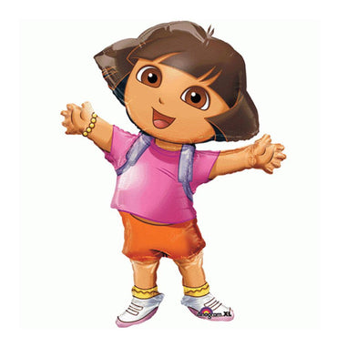 Dora The Explorer  Foil Balloon 25 x 32in Balloons & Streamers - Party Centre