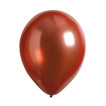 Rose Copper Satine Luxe Latex Balloons 11in, 50pcs Balloons & Streamers - Party Centre