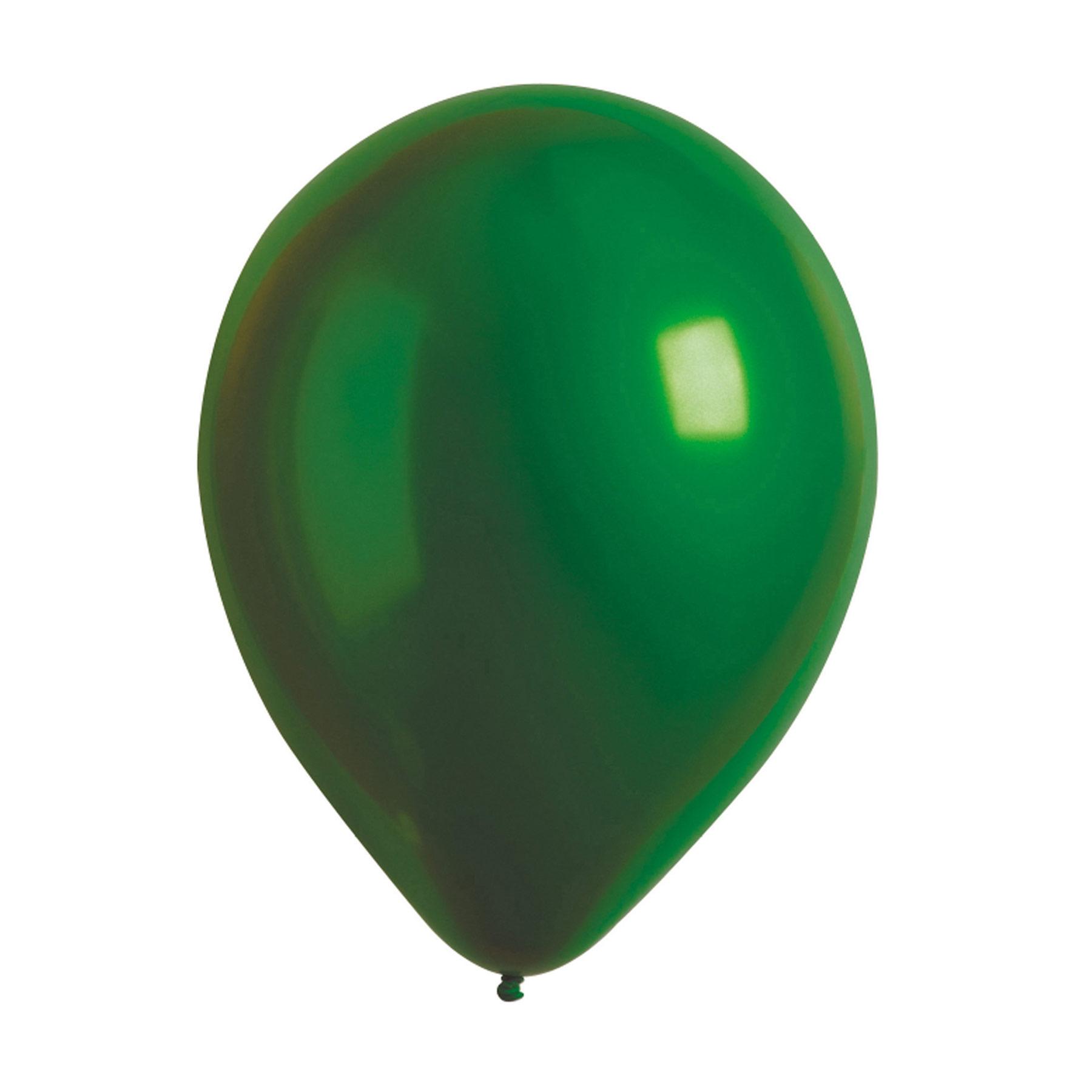 Emerald Satine Luxe Latex Balloons 11in, 50pcs Balloons & Streamers - Party Centre