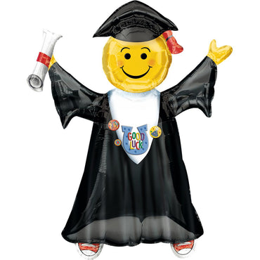 Jumping Grad SuperShape Balloon 27x35in Balloons & Streamers - Party Centre